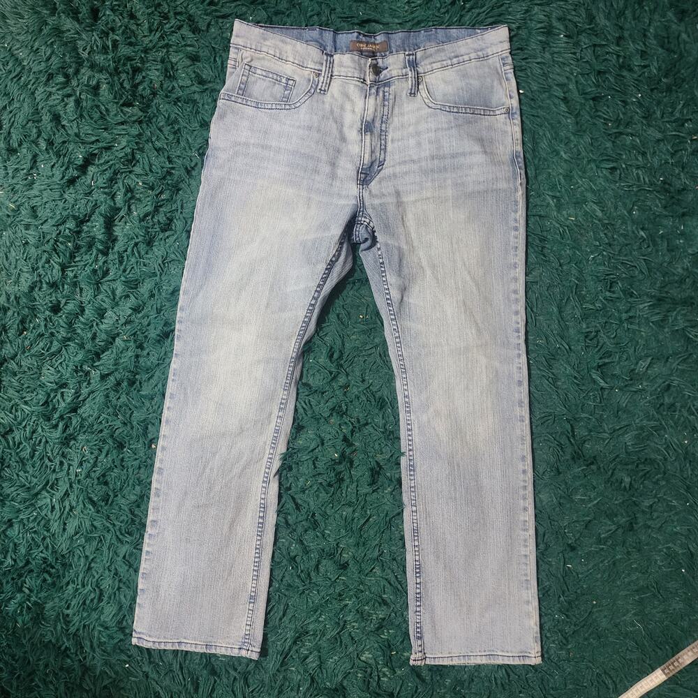 Cody James Jeans 38x30 Light Wash Western Denim Straight Fit Vintage